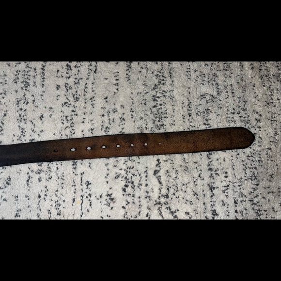 Genuine rawhide leather Hollister belt RUGGED! - Picture 9 of 11